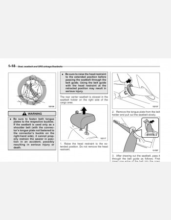 subaru impreza 2019 owners manual in english rhd lhd